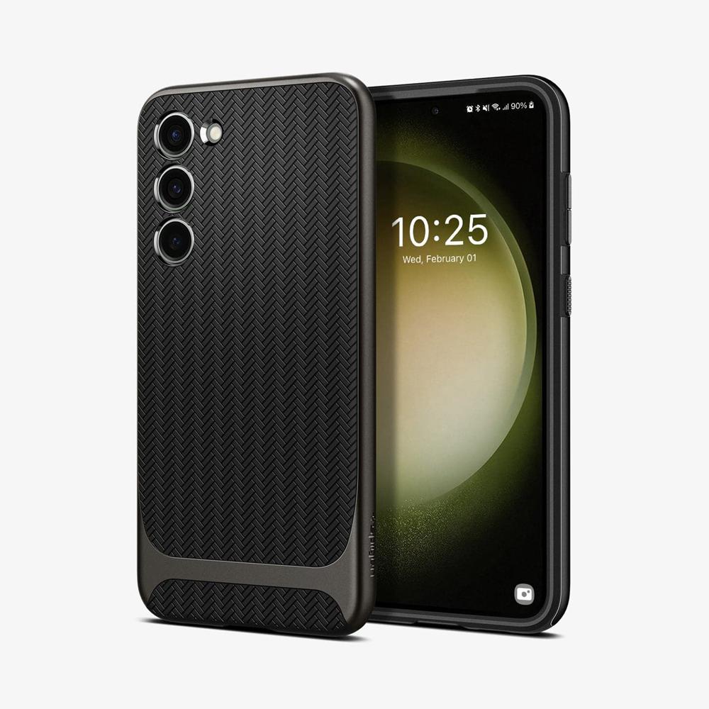 Spigen Neo Hybrid Galaxy S23 Case Gunmetal | QOPW-42398