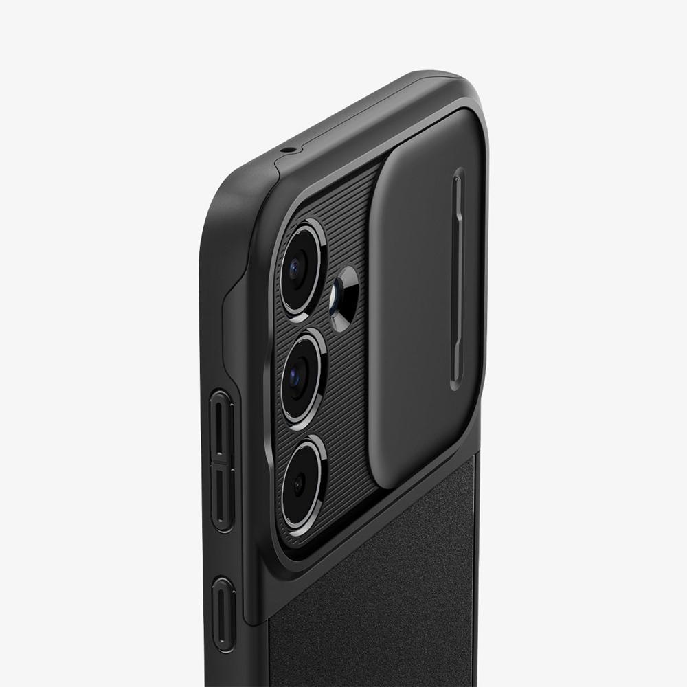 Spigen Optik Armor Galaxy A55 5G Case Black | JTOI-54032