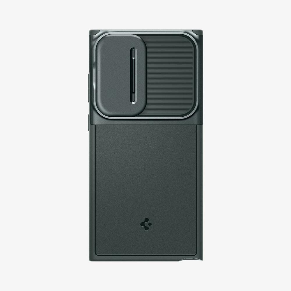 Spigen Optik Armor Galaxy S23 Ultra Case Abyss Green | ZDFQ-15476