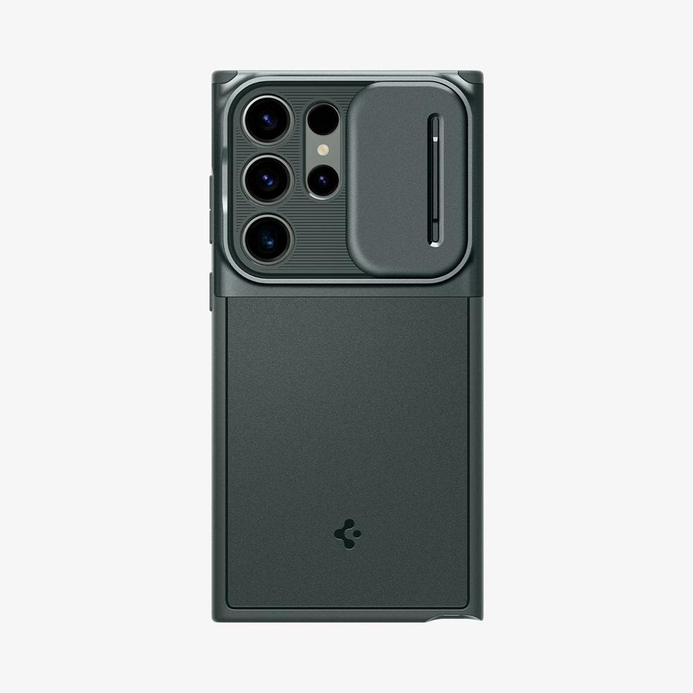 Spigen Optik Armor Galaxy S23 Ultra Case Abyss Green | ZDFQ-15476