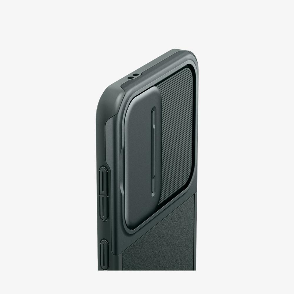 Spigen Optik Armor Galaxy S24 Case Abyss Green | JBZF-69527