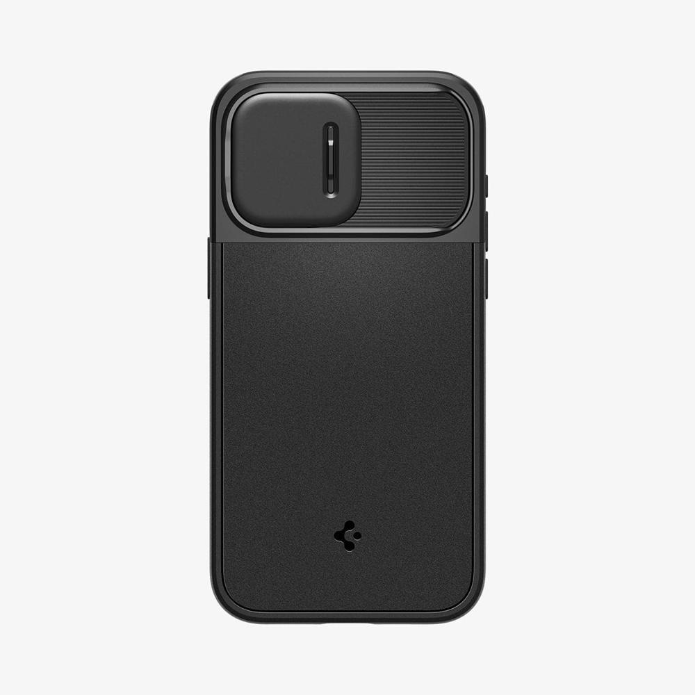 Spigen Optik Armor (MagFit) Iphone 15 Pro Max Case Black | AFXD-60825