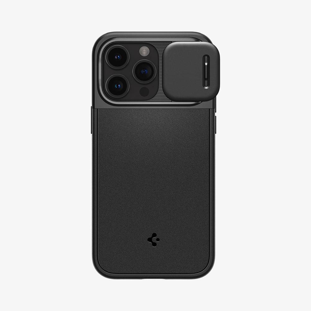 Spigen Optik Armor (MagFit) Iphone 15 Pro Max Case Black | AFXD-60825