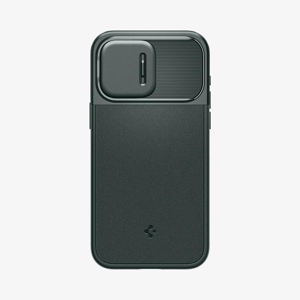 Spigen Optik Armor (MagFit) Iphone 15 Pro Max Case Abyss Green | SHLX-96258