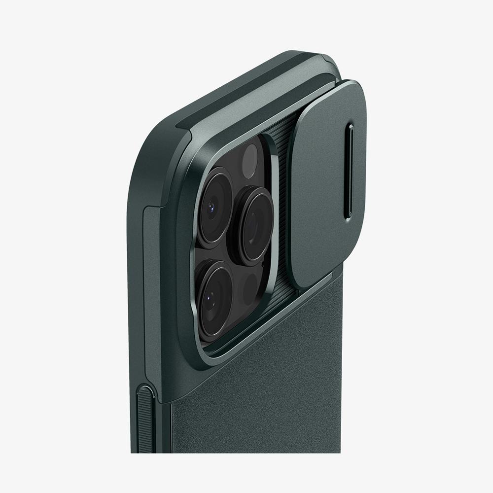 Spigen Optik Armor (MagFit) Iphone 16 Pro Max Case Abyss Green | DFSO-69740