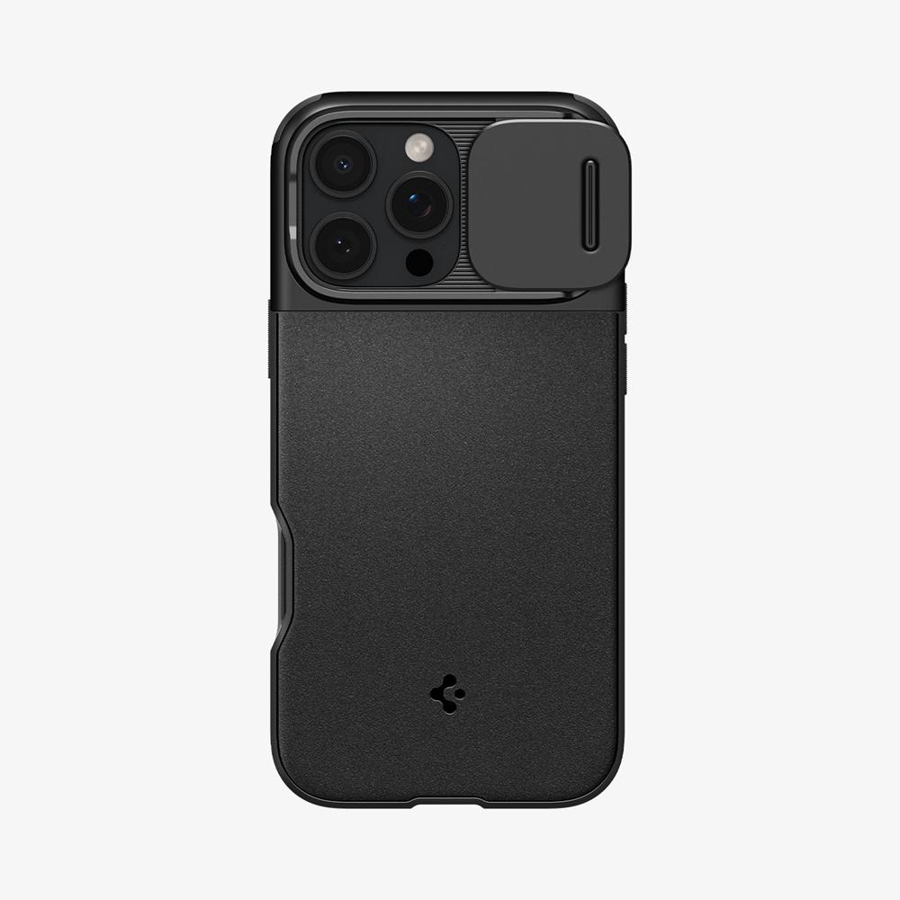 Spigen Optik Armor (MagFit) Iphone 16 Pro Case Black | IUMZ-31972