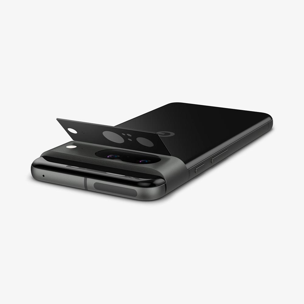 Spigen Optik EZ Fit Pixel 8 Lens Protector Black | FYUC-81069