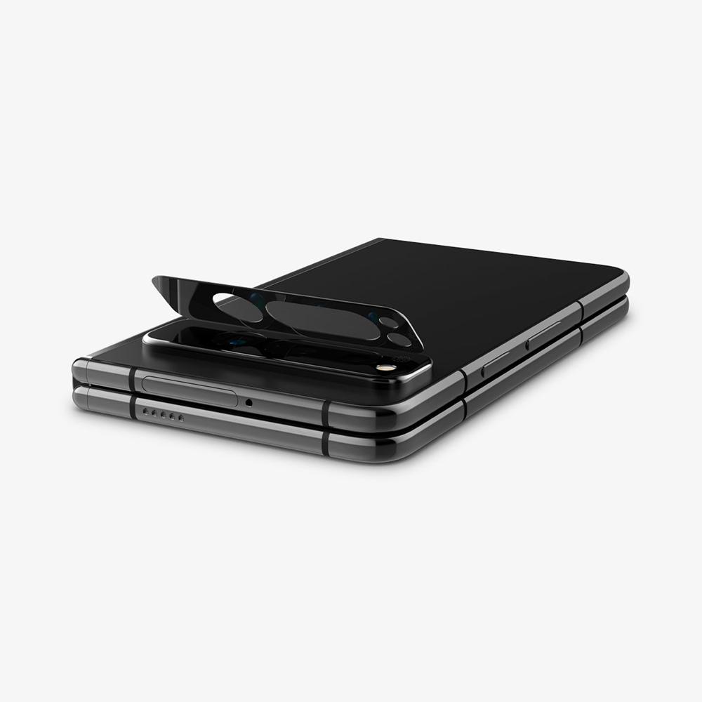 Spigen Optik EZ Fit Pixel Fold Lens Protector Black | BPLD-57496