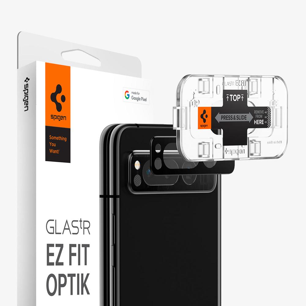 Spigen Optik EZ Fit Pixel Fold Lens Protector Black | BPLD-57496