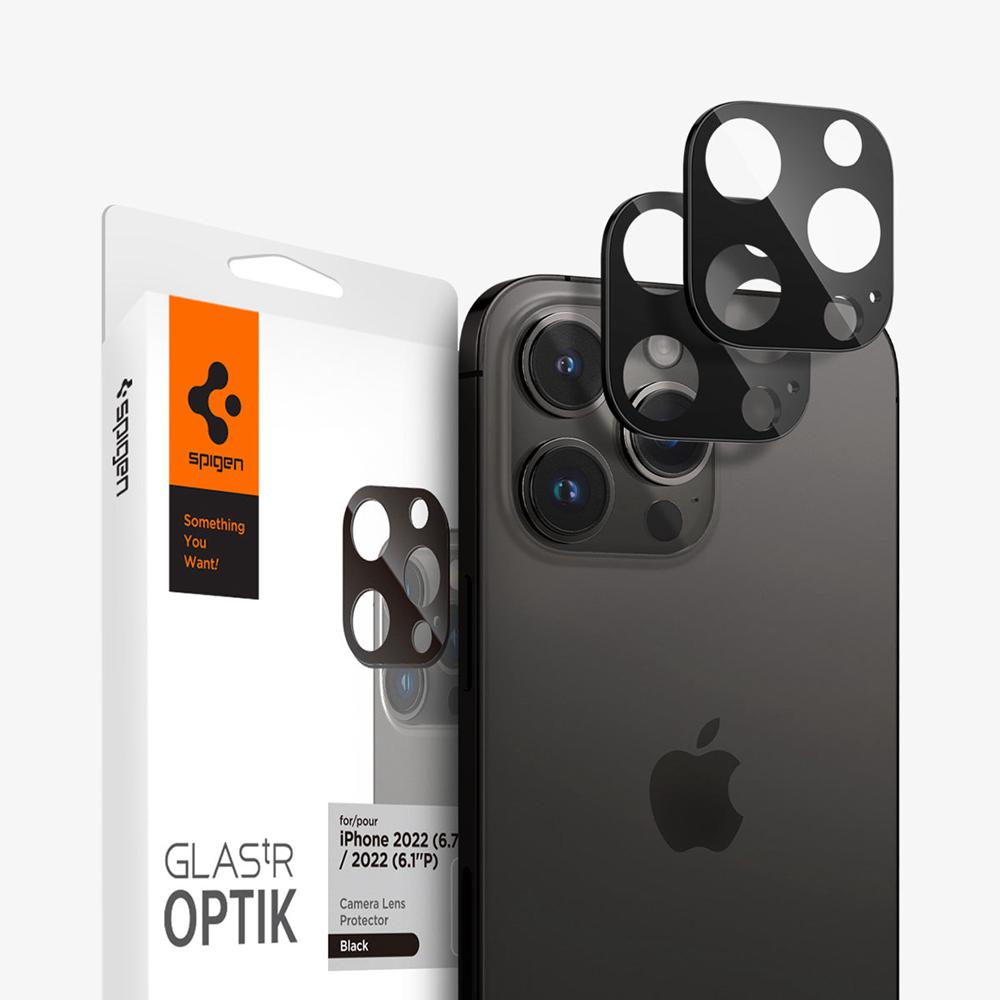 Spigen Optik Iphone 14 Pro Max Lens Protector Black | EXHM-19856