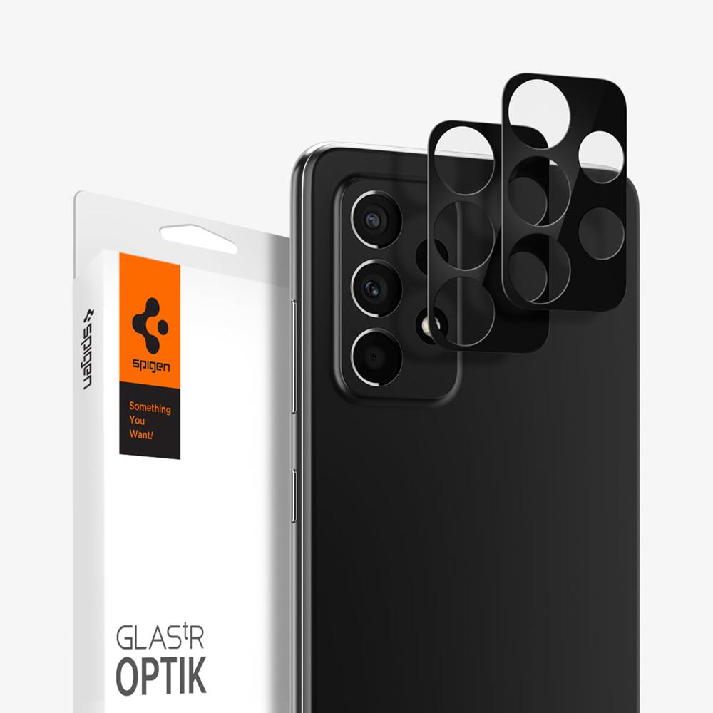 Spigen Optik Lens Protector Galaxy A52 Lens Protector Black | XGZP-59428