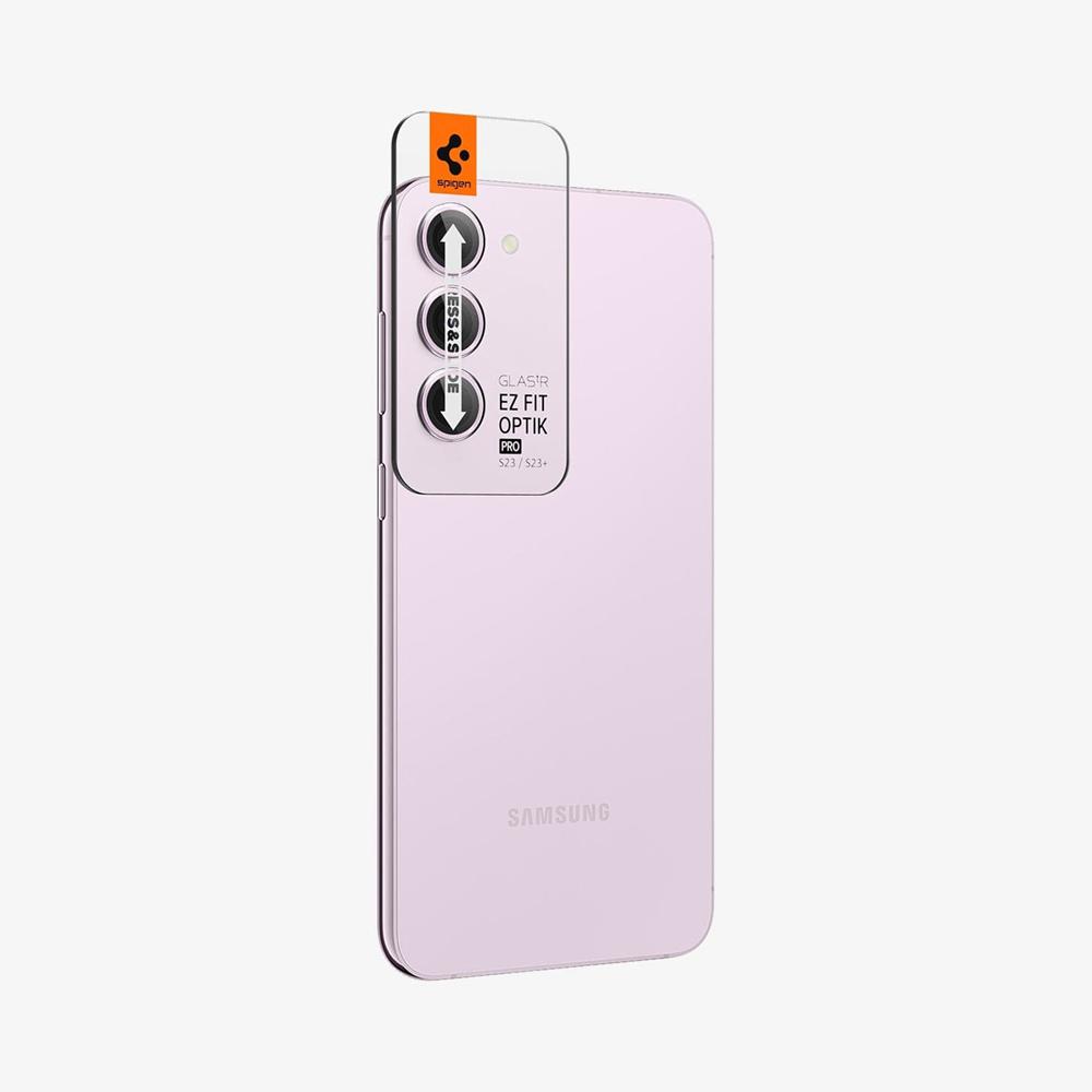 Spigen Optik Pro EZ Fit Galaxy S23 Lens Protector Lavender | DUWI-04216