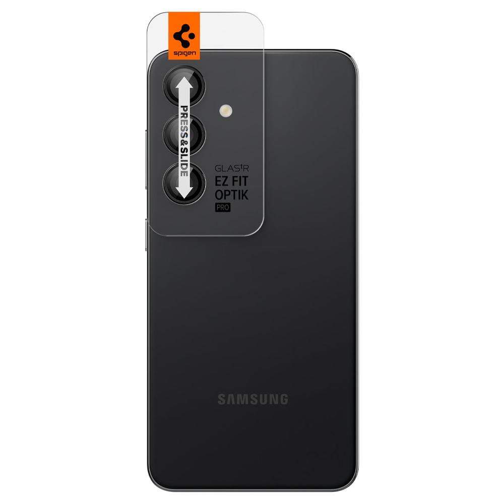 Spigen Optik Pro EZ Fit Galaxy S24 Lens Protector Black | FQMT-89617