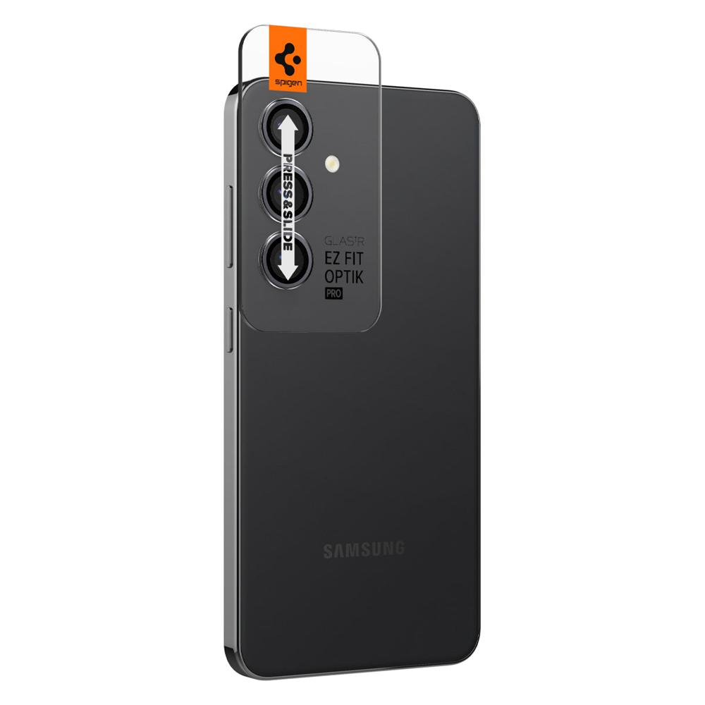 Spigen Optik Pro EZ Fit Galaxy S24 Lens Protector Gray | KVEL-13268