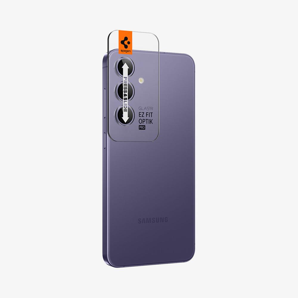 Spigen Optik Pro EZ Fit Galaxy S24 Lens Protector Violet | UXJC-94163