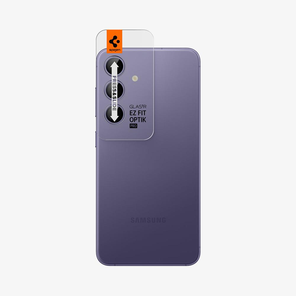 Spigen Optik Pro EZ Fit Galaxy S24 Lens Protector Violet | UXJC-94163