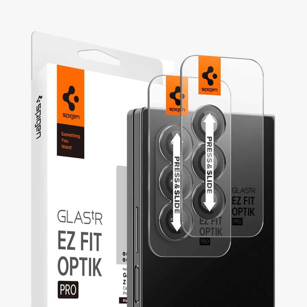 Spigen Optik Pro EZ Fit Galaxy Z Fold 6 Lens Protector Black | BTMJ-62831