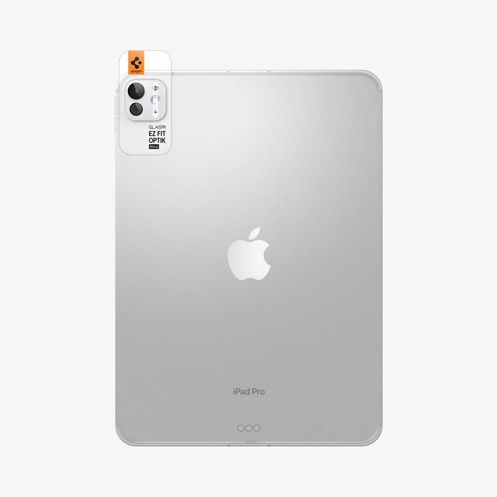 Spigen Optik Pro EZ Fit Ipad Pro 13-Inch (2024) Lens Protector Silver | NPKZ-40961