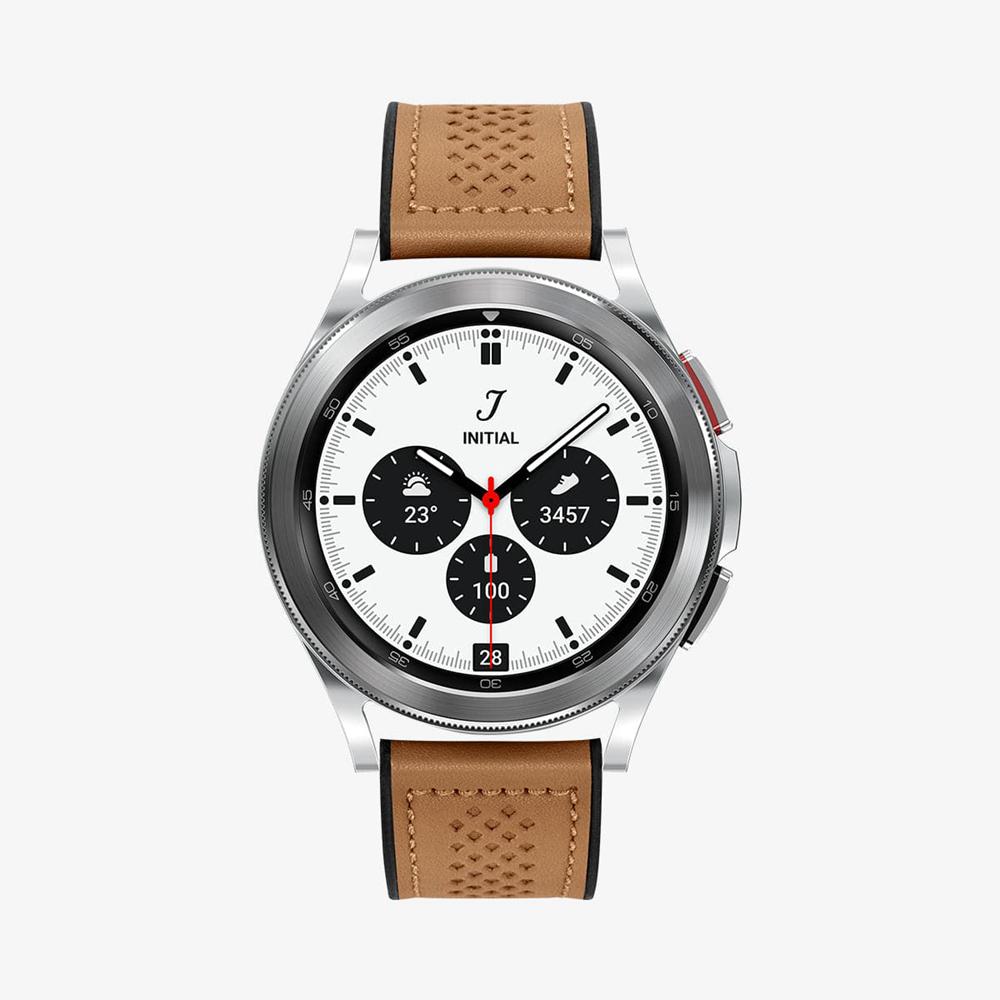 Spigen Retro Fit Galaxy Watch Band (20Mm) Brown | QCKZ-64931