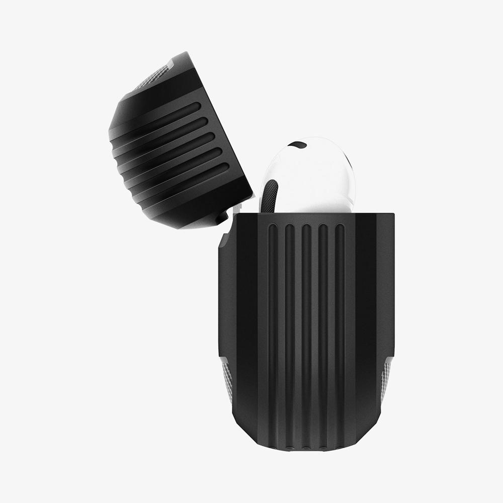 Spigen Rugged Armor Airpods 4 Case Matte Black | YAGW-89512