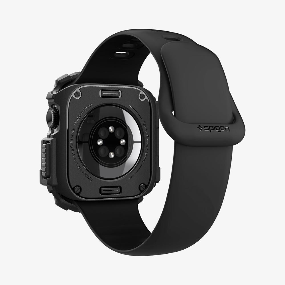 Spigen Rugged Armor Apple Watch 10 (46Mm) Case Matte Black | EZMV-38720