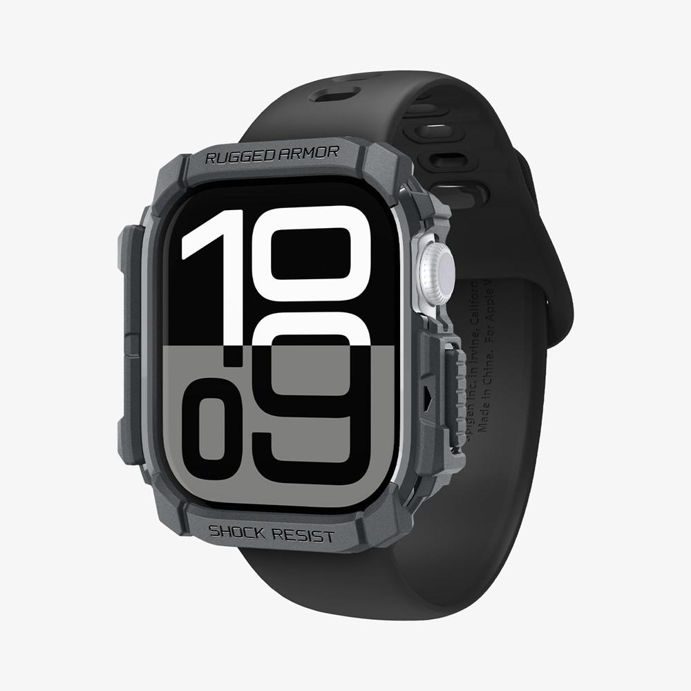 Spigen Rugged Armor Apple Watch 10 (46Mm) Case Dark Gray | IPEJ-28743