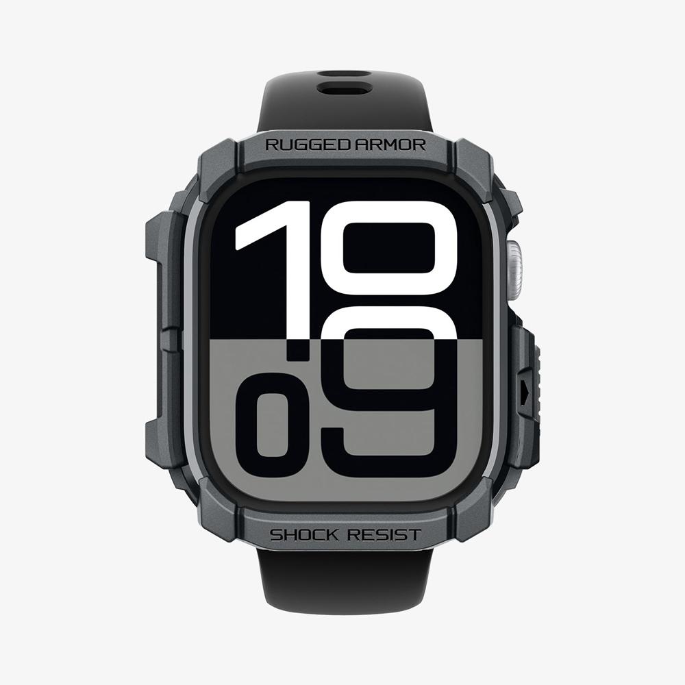 Spigen Rugged Armor Apple Watch 10 (46Mm) Case Dark Gray | IPEJ-28743