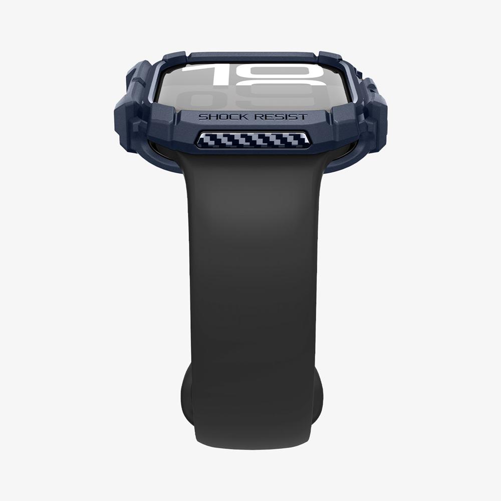 Spigen Rugged Armor Apple Watch 10 (46Mm) Case Navy Blue | OSPU-43281