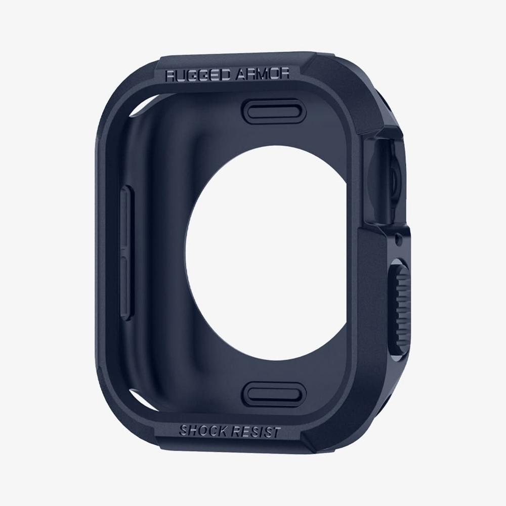 Spigen Rugged Armor Apple Watch (45Mm) Case Navy Blue | WGTV-14092