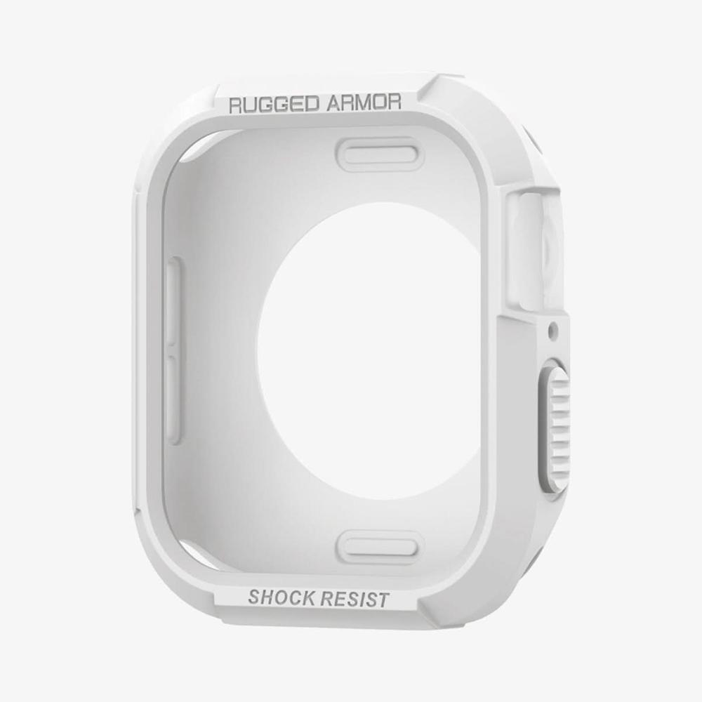 Spigen Rugged Armor Apple Watch (45Mm) Case White | MSDI-51679