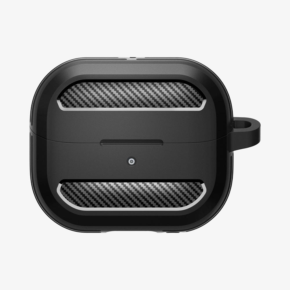 Spigen Rugged Armor Galaxy Buds 3 Pro Case Matte Black | OBQW-13286