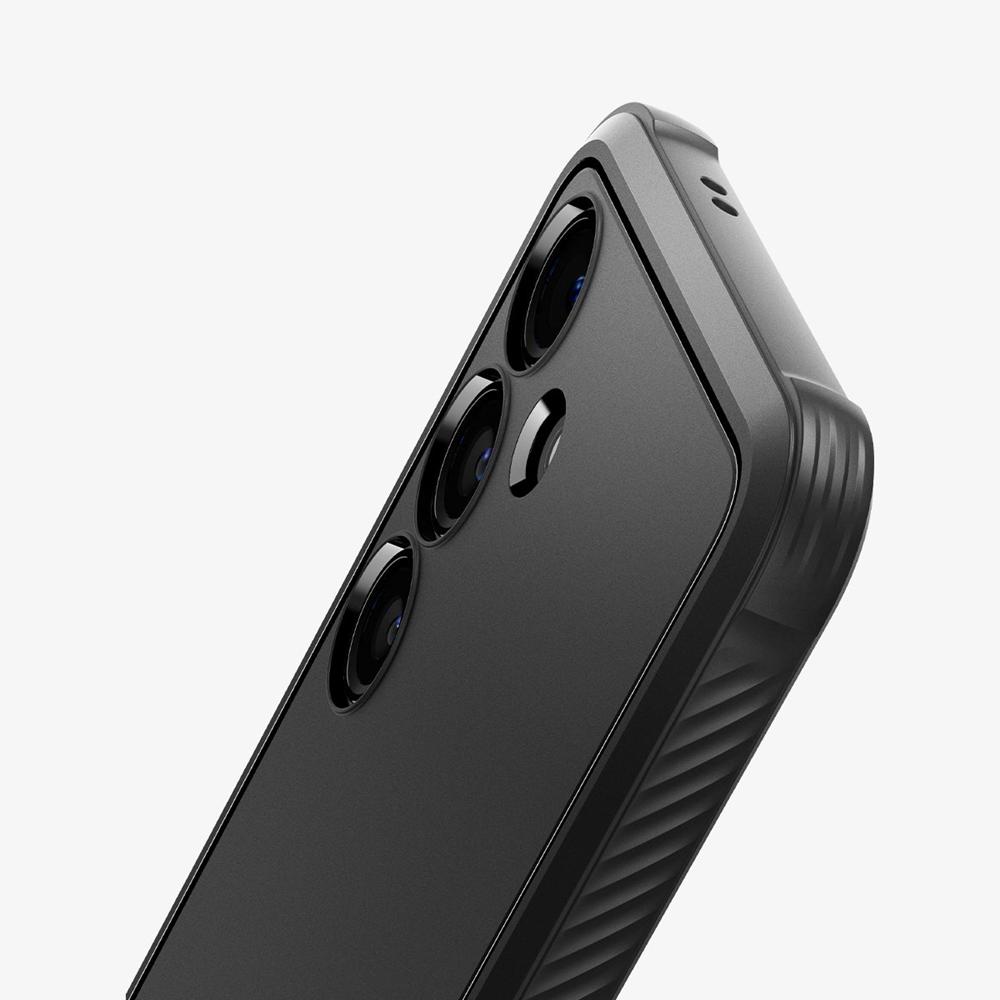 Spigen Rugged Armor Galaxy S24 Case Matte Black | YWHJ-23846