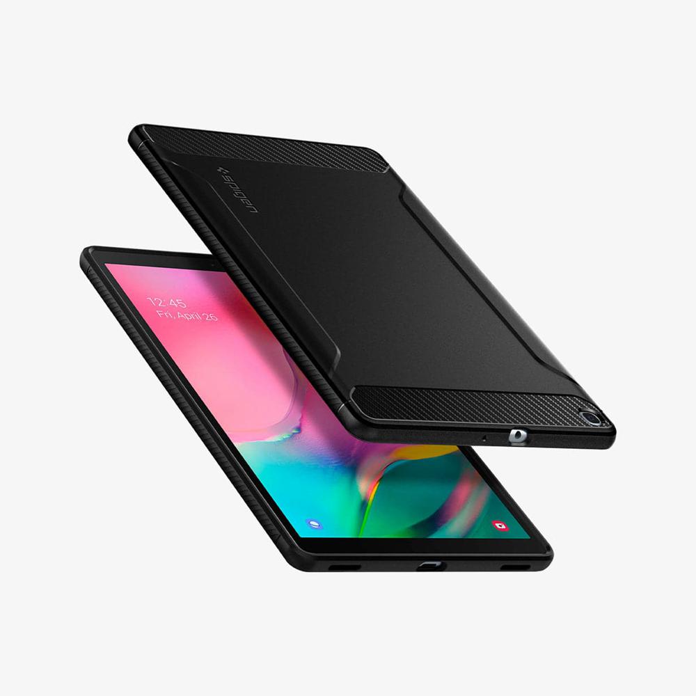 Spigen Rugged Armor Galaxy Tab A 10.1-Inch (2019) Matte Black | IDFE-85643