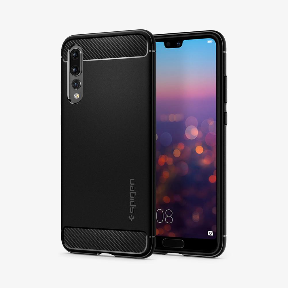 Spigen Rugged Armor Huawei P20 Pro Case Black | OBZI-74106