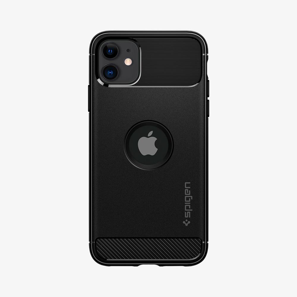 Spigen Rugged Armor Iphone 11 Case Matte Black | JDSL-79148