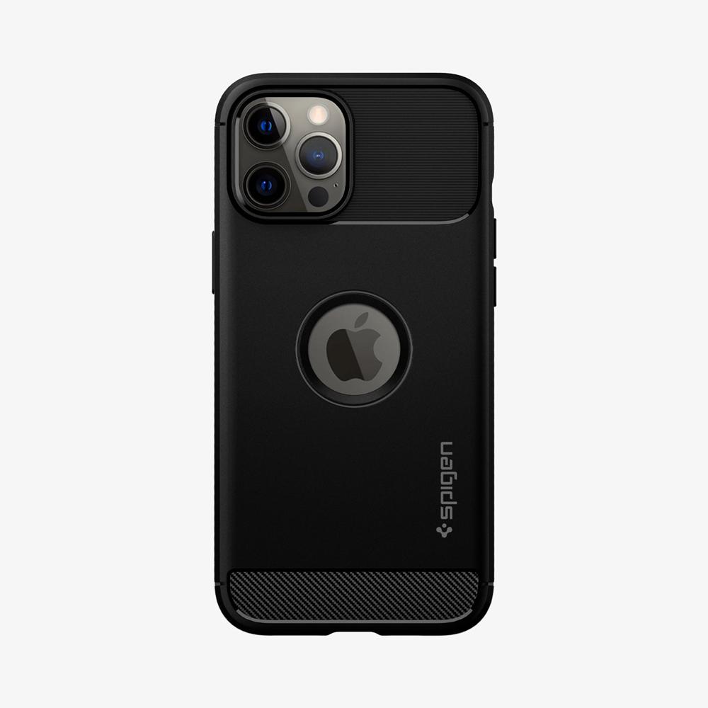 Spigen Rugged Armor Iphone 12 Pro Max Case Matte Black | ONUT-46195