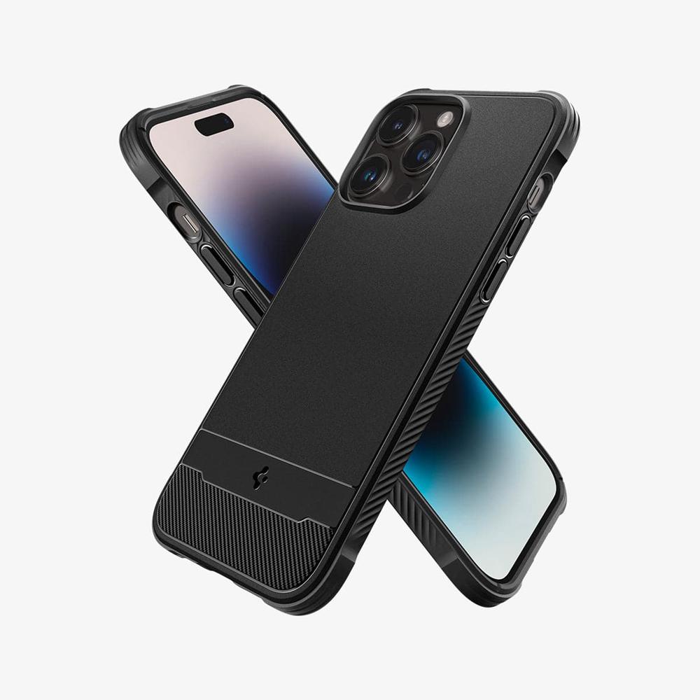 Spigen Rugged Armor (MagFit) Iphone 14 Pro Max Case Matte Black | RGET-74953