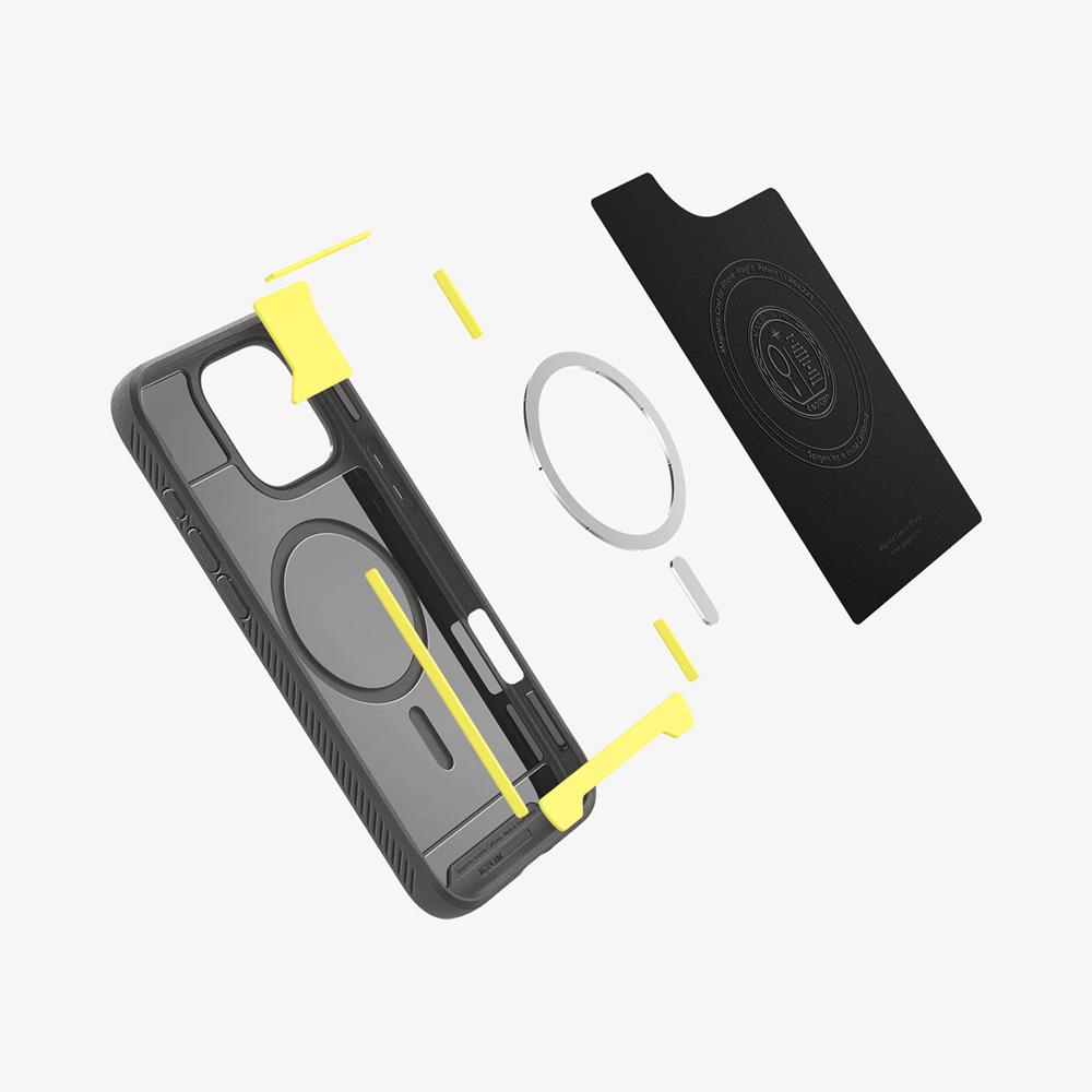 Spigen Rugged Armor (MagFit) Iphone 16 Pro Case Gray | SGFO-76290