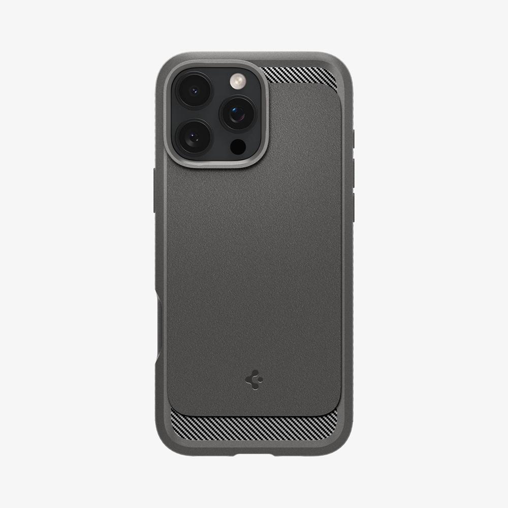 Spigen Rugged Armor (MagFit) Iphone 16 Pro Case Gray | SGFO-76290