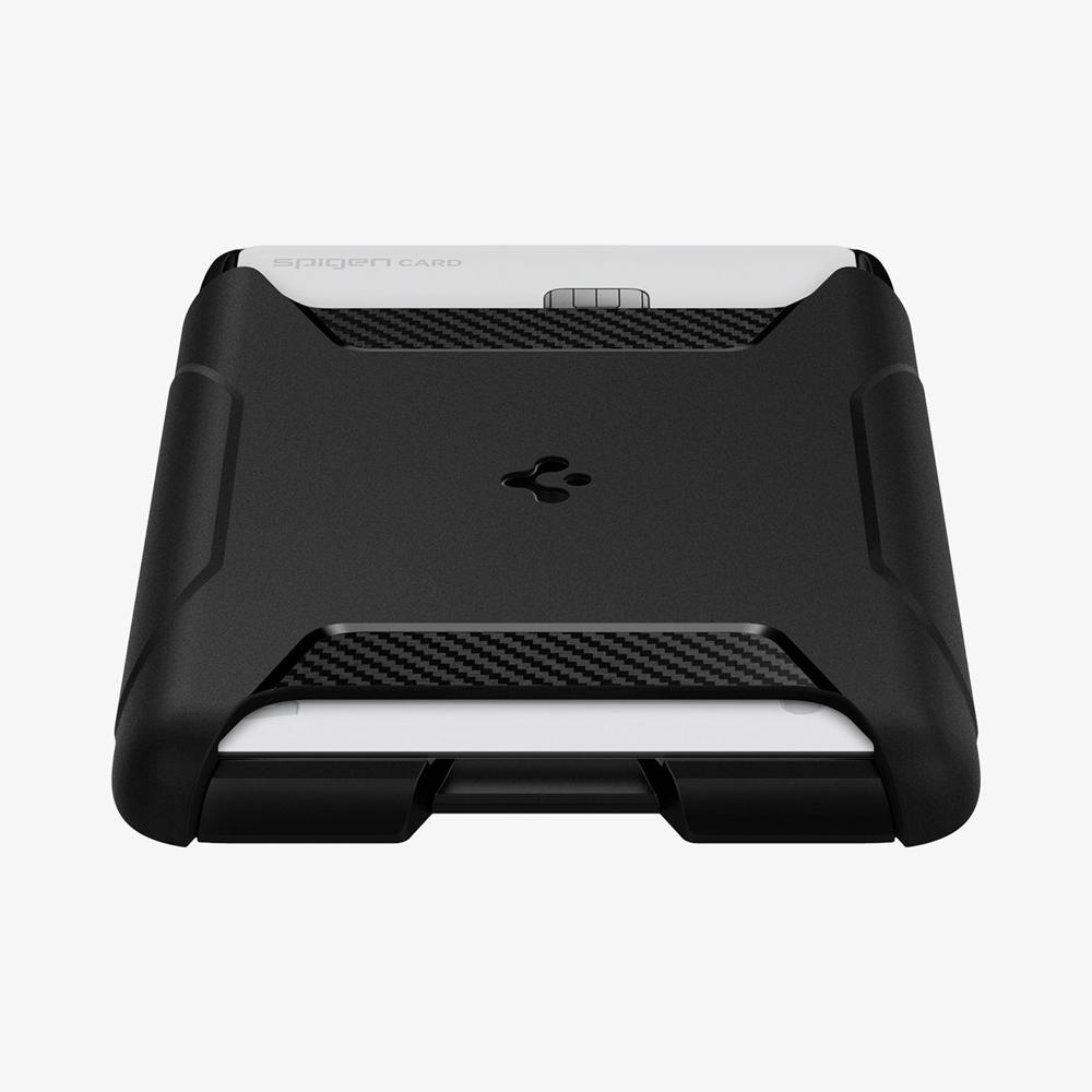 Spigen Rugged Armor (MagFit) Magsafe Card Holder Black | PBSN-42937