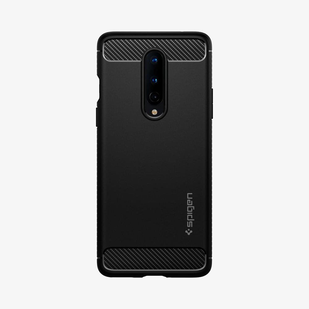 Spigen Rugged Armor Oneplus 8 Case Matte Black | VCQR-85973