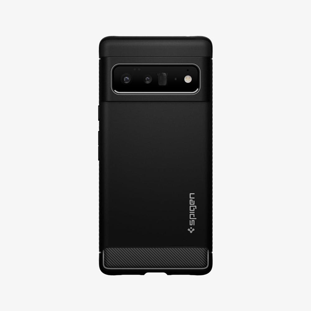 Spigen Rugged Armor Pixel 6 Pro Case Matte Black | WXNK-71964