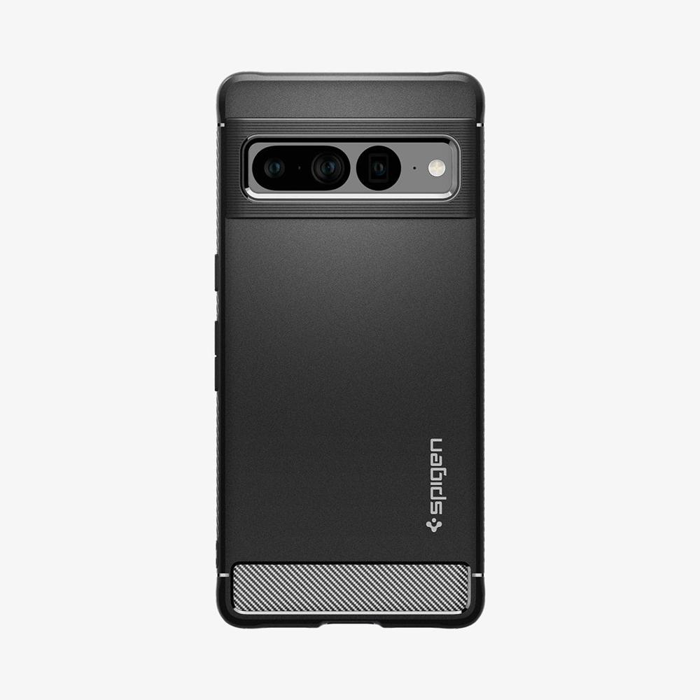 Spigen Rugged Armor Pixel 7 Pro Case Matte Black | APJH-04961