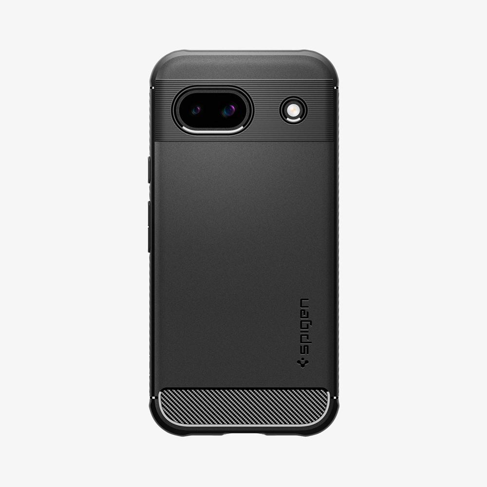 Spigen Rugged Armor Pixel 8A Case Matte Black | NAQK-78530