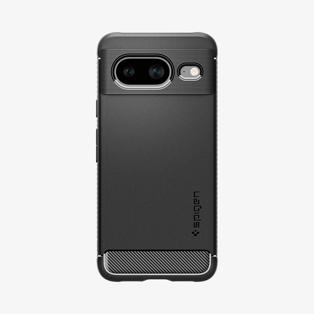 Spigen Rugged Armor Pixel 8 Case Matte Black | MRYT-13640