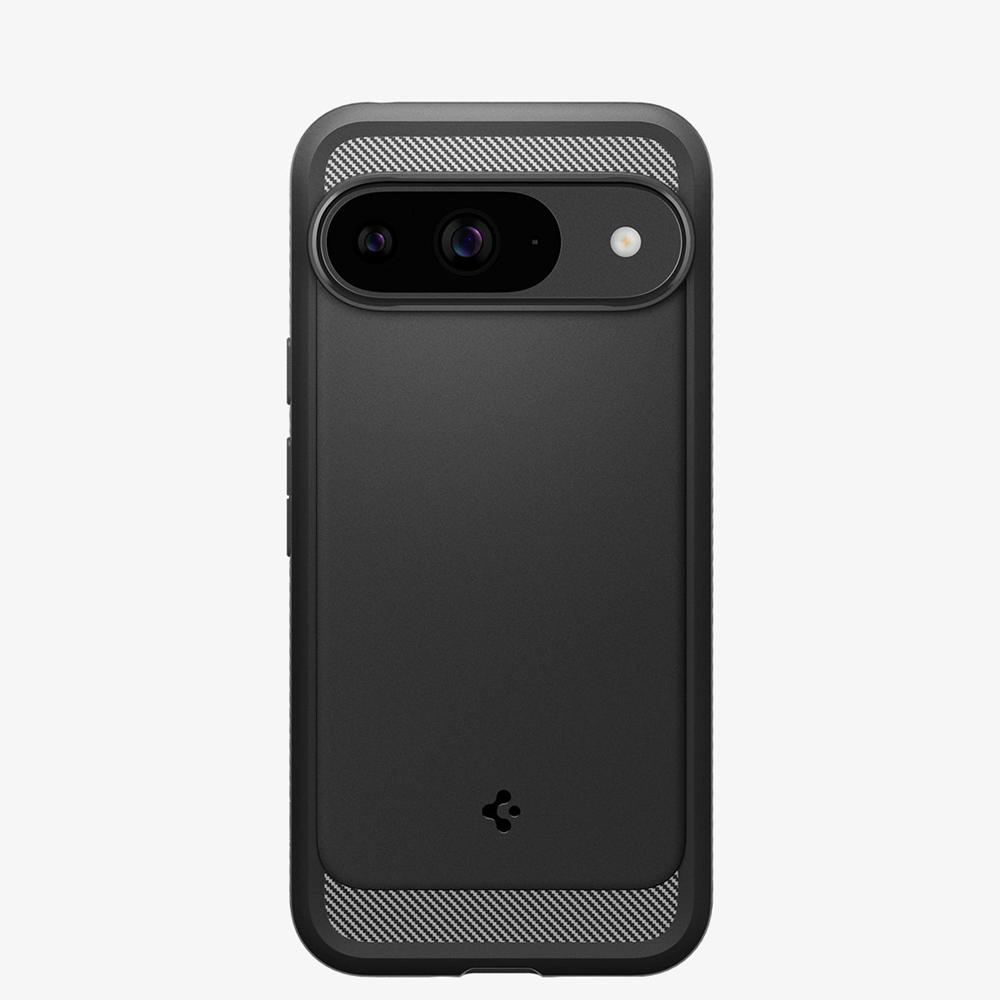 Spigen Rugged Armor Pixel 9 Case Matte Black | MFEX-50149