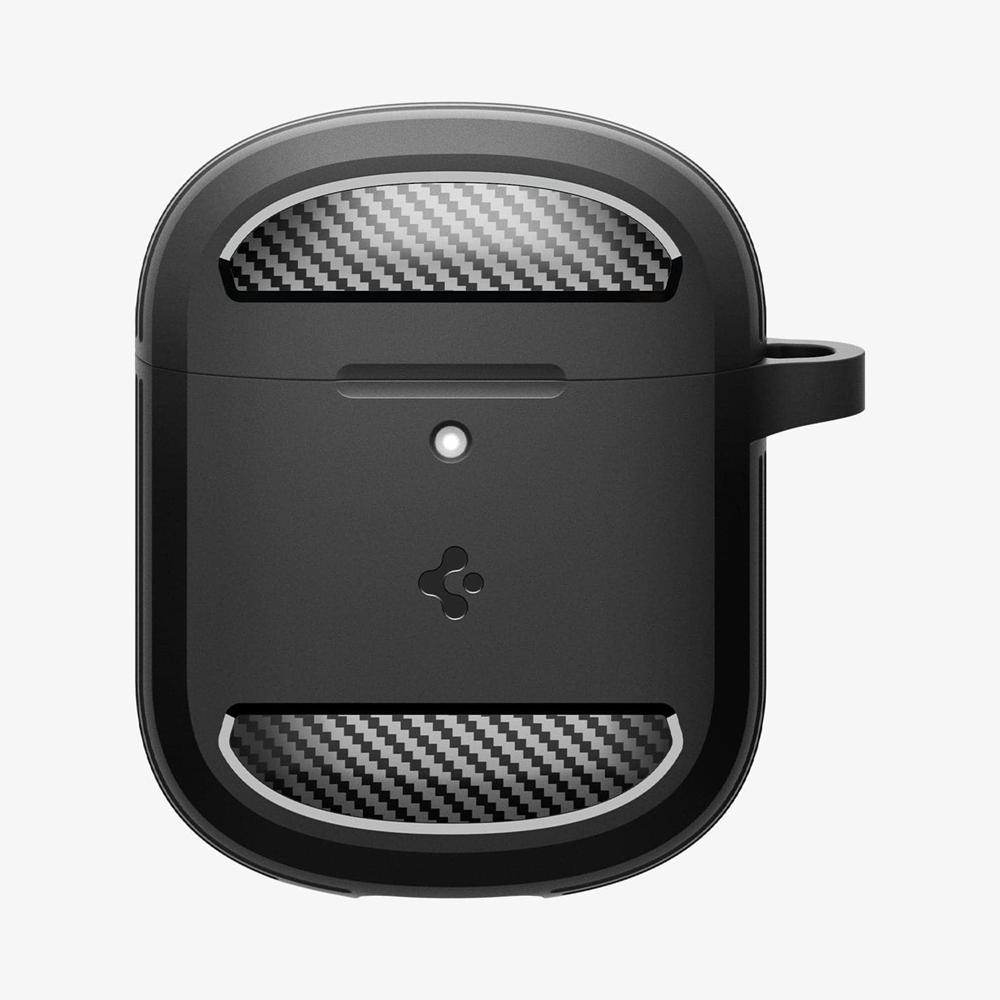 Spigen Rugged Armor Pixel Buds Pro 2 Case Matte Black | REHM-76284