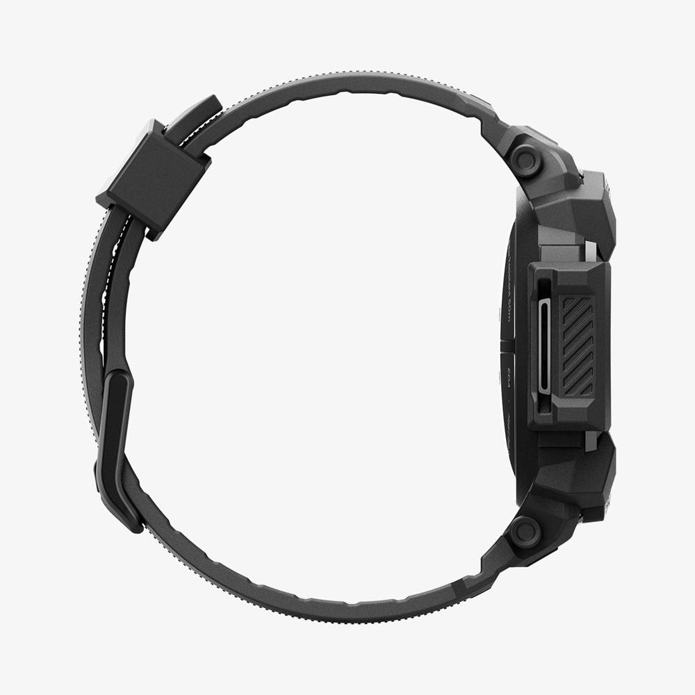 Spigen Rugged Armor Pro Pixel Watch Case + Band Black | BVWT-76150