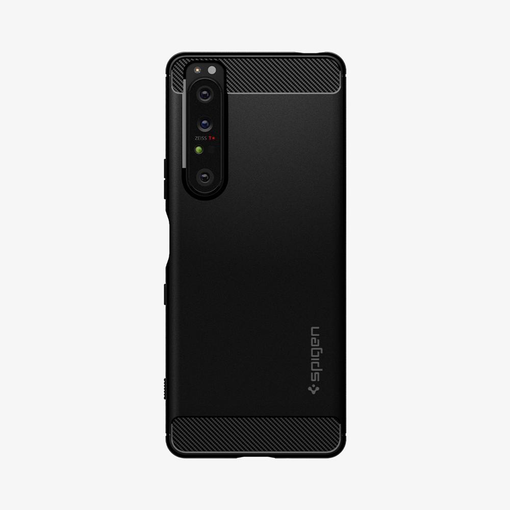 Spigen Rugged Armor Xperia 1 Iii Case Matte Black | YECV-08795