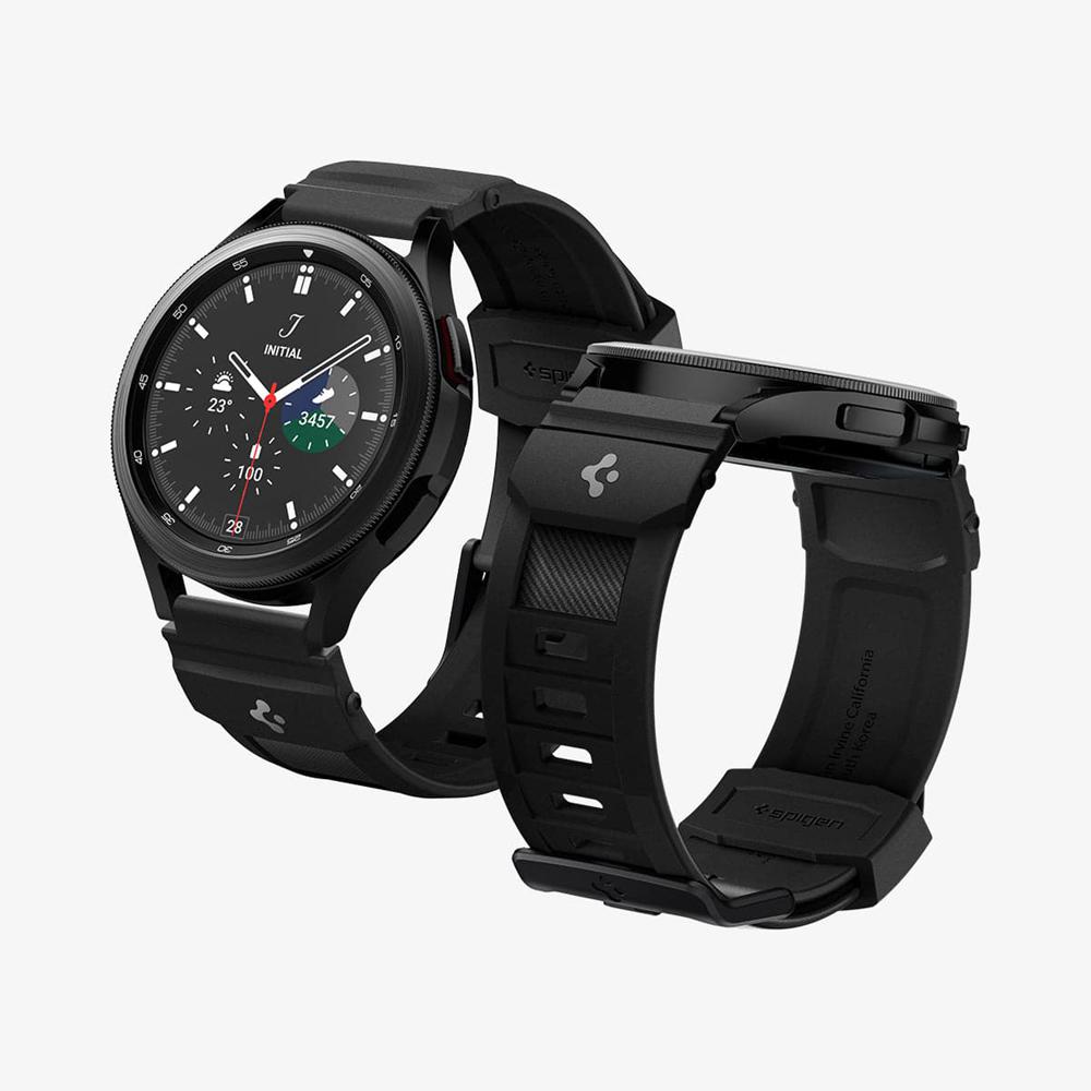 Spigen Rugged Band Watch Band (20Mm) Matte Black | BZIH-78049